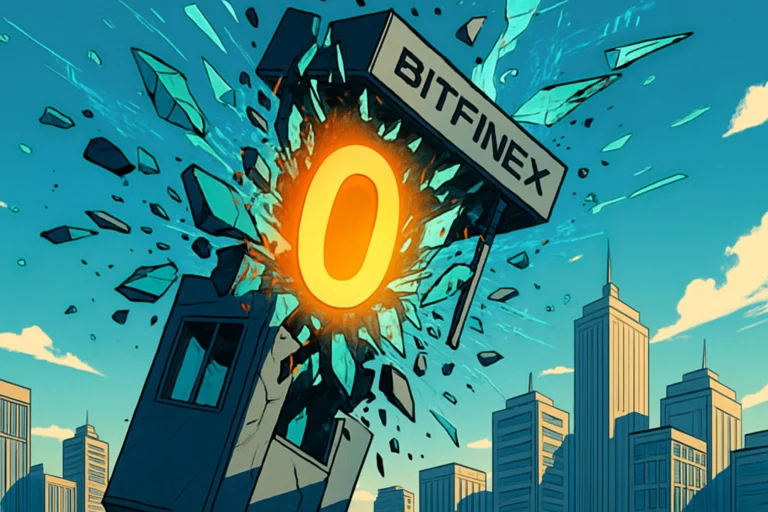 Bitfinex推出「零交易手续费机制」！取消所有挂单吃单费用，现货、衍生品与OTC全覆盖