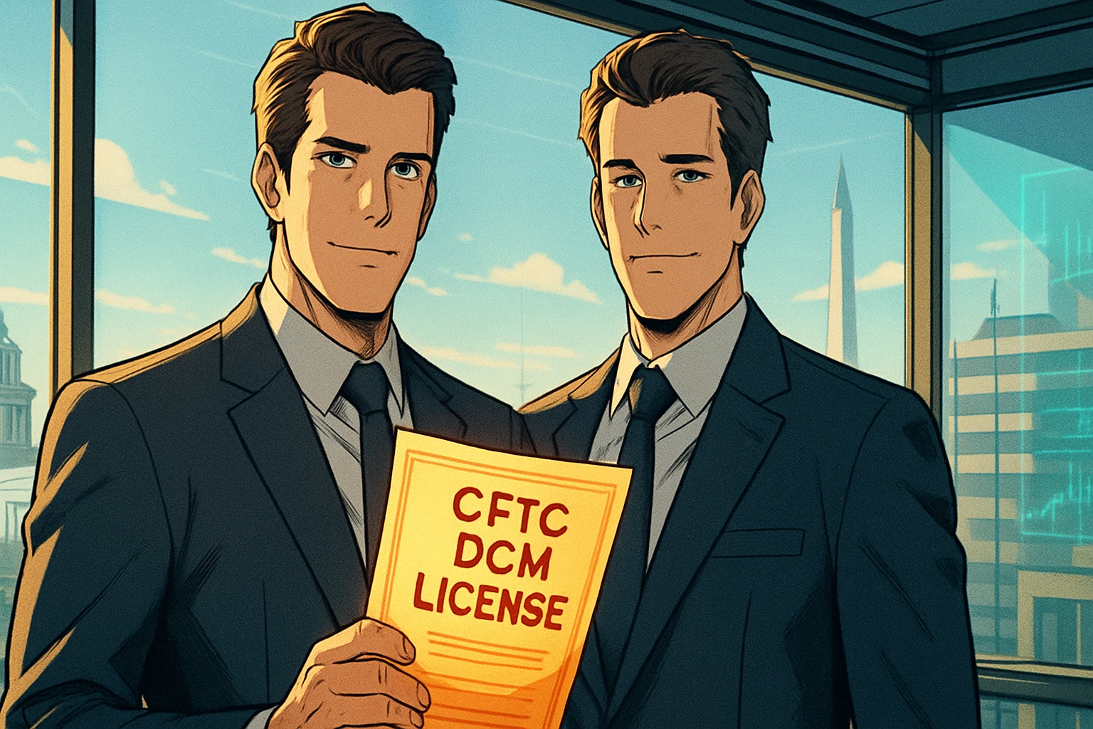 Gemini交易所在美国50州全面上架预测市场！ Winklevoss兄弟博弈终于兑现